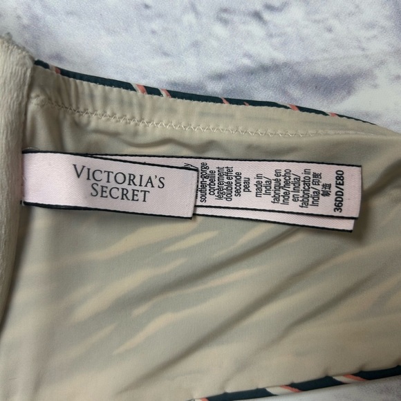 Victoria's Secret Zebra Print Bra - Black and Pink. Size 36DD - Picture 3 of 6